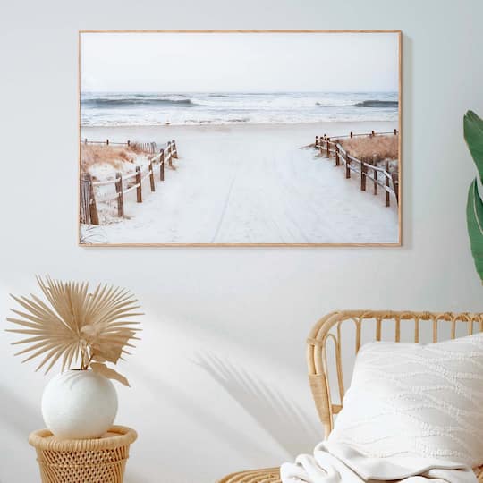 American Art Decor Path to Paradise Printed Glass - 30" x 20"